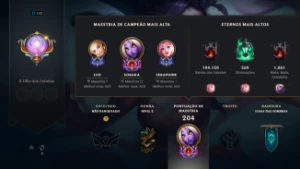 Conta Full Acesso Upada A Mão Main Suporte - League of Legends LOL