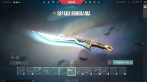 Conta Valorant com Adaga Delíquio + diversas outras skins