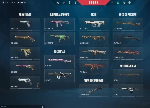 Conta Valorant com Adaga Delíquio + diversas outras skins