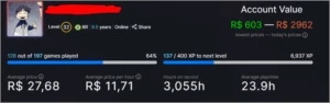 Conta Steam LVL 32 //  9 ANOS // CSGO MEDALHA 5 ANOS