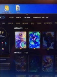 Conta G3 COM MUITAS SKINS - League of Legends LOL