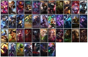 Conta prata 4 com 95 champs e 86 skins - League of Legends LOL