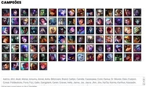 Conta prata 4 com 95 champs e 86 skins - League of Legends LOL