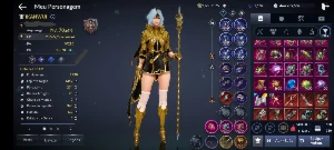 Conta do Black Desert Mobile Arquimaga Lev 70