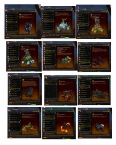CONTA WOW MONTARIAS RARAS - Blizzard