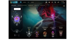 Conta de League of Legends LOL