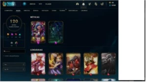 Conta de League of Legends