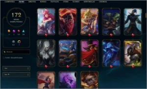 Conta LOL + VALORANT com varias skins - League of Legends