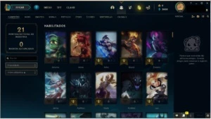 Conta de Lol Smurf - League of Legends
