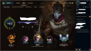 Conta Diamante League Of Legends LOL
