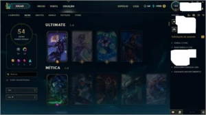 Conta Diamante League Of Legends LOL
