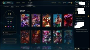 Conta Diamante League Of Legends LOL