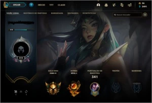Conta de lol gold 4, 77 skins nível 312 - League of Legends