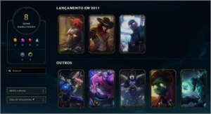 Vendo conta de lol gold 1 com email - League of Legends