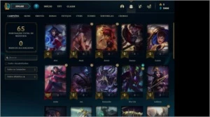 Contas diamante 4 Winrate descente - League of Legends LOL