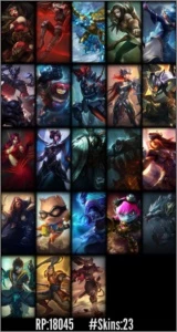 Conta Platina II - League of Legends LOL