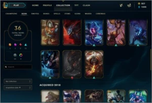 SMURF/PRINCIPAL COMPLETA BARATO - League of Legends LOL
