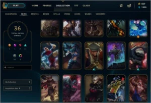 SMURF/PRINCIPAL COMPLETA BARATO - League of Legends LOL