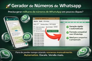 Gerador de Números de WhatsApp
