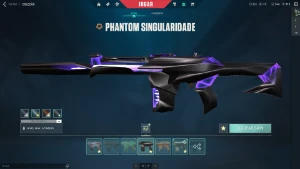 Conta valorant platina 3 com skins