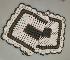 Passadeira de cozinha Jade - 120x50cm - Artesanato e Personalizados
