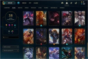 Conta de LOL 39 Skins - League of Legends