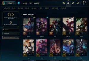 Conta de LOL 39 Skins - League of Legends