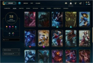 Conta de LOL 39 Skins - League of Legends