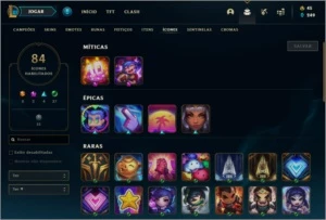 Conta de LOL 39 Skins - League of Legends