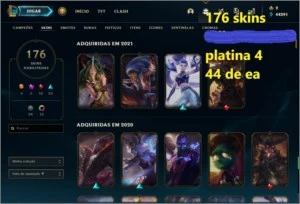 conta lol - League of Legends
