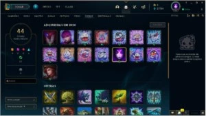 CONTA LOL - OURO 4 (37k E.A / 70% WR / EMAIL N VERIF) - League of Legends