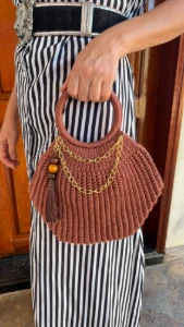 Bolsa de Crochê