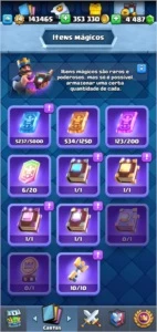 Conta Maxima Clash Royale