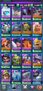Conta Maxima Clash Royale