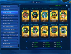 Ladmo Omega Conta End Game Com Xros Loader, Asa E Muito Mais - Digimon Masters Online