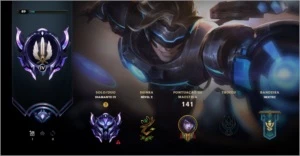 conta diamante 2 season 10 - League of Legends LOL