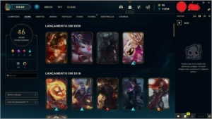 Contas LOL - League of Legends