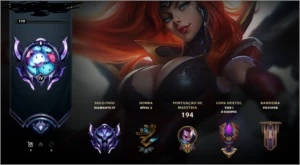 CONTA DIAMOND 4 LVL 112 14K EA - League of Legends LOL