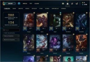 Conta ouro 4 - League of Legends LOL