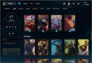 Conta ouro 4 - League of Legends LOL