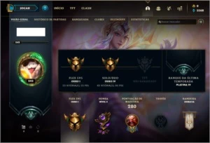 Conta ouro 4 - League of Legends LOL