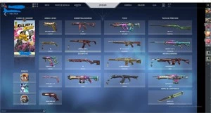 conta valorant com 89 skins