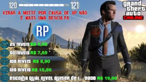 Upo o level da sua conta | GTA Online [PC] LEGACY