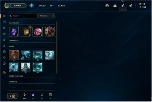 Conta ferro 3 antiga - League of Legends LOL