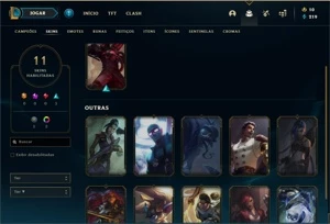 Conta ferro 3 antiga - League of Legends LOL