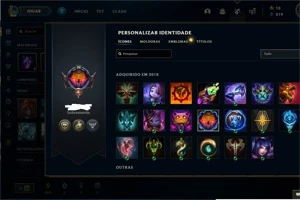 Conta ferro 3 antiga - League of Legends LOL