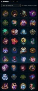 Conta Platina 1, Honra 3, 26 skins +Email - League of Legends LOL