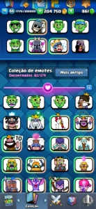 Conta Clash Royale 8 anos, 10800 troféus