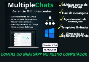 WA Chats v1.7.4 - Conecte Múltiplas Contas do WhatzApp - Serviços Digitais