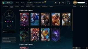 Vendo conta Gold IV - League of Legends LOL